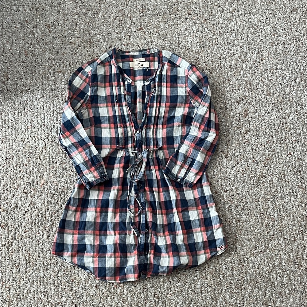 Hollister Checkered Button-Down Shirt
